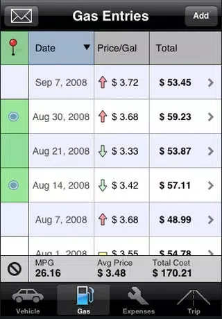 VehiCal - Car Expense Management 스크린샷