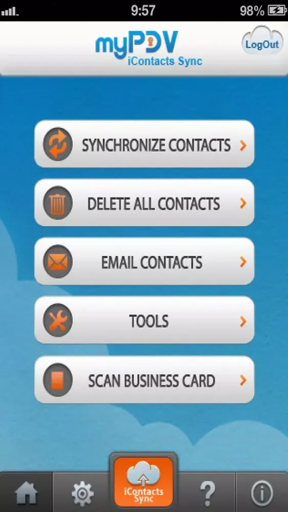 Captures d'écran de iContacts Sync Backup and Manage your Contacts PRO