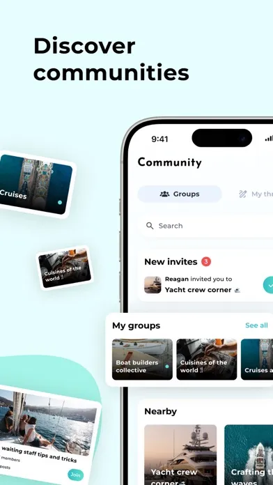 CREW - Connect, Soar, Explore 스크린샷
