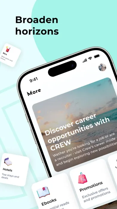 CREW - Connect, Soar, Explore 스크린샷