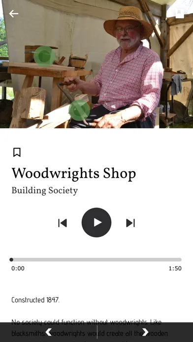 BNHV Mobile Guide Screenshots