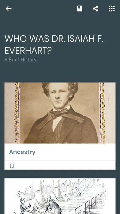 Captures d'écran de Everhart Museum