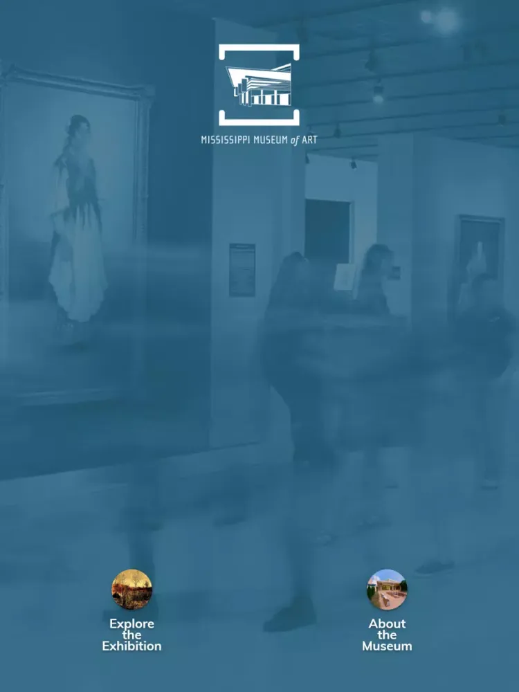 Screenshot di Mississippi museum of art app iPad