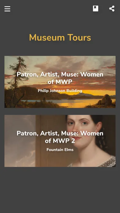 MWP Museum of Art Mobile Guide स्क्रीनशॉट