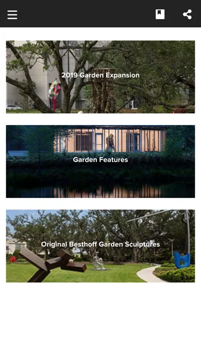 NOMA Besthoff Sculpture Garden स्क्रीनशॉट