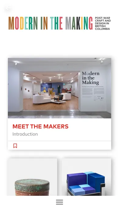 Vancouver Art Gallery App स्क्रीनशॉट