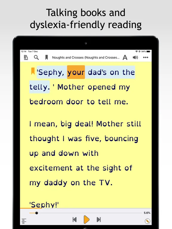 Dolphin EasyReader iPad  Screenshots