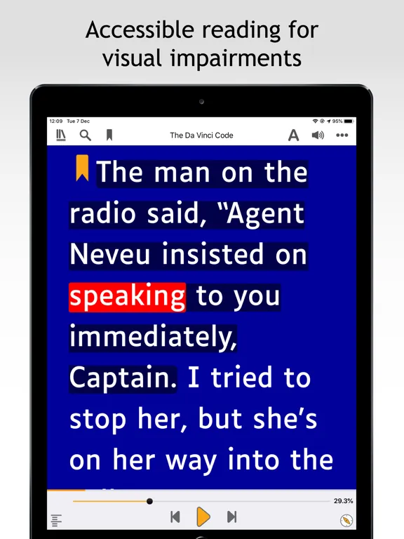 Dolphin EasyReader iPad  Screenshots