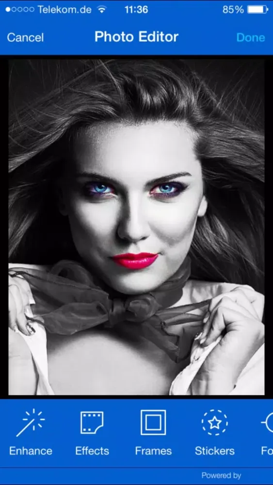 Tangkapan skrin PhotoTune - The professional photo editor for iPhone and iPad