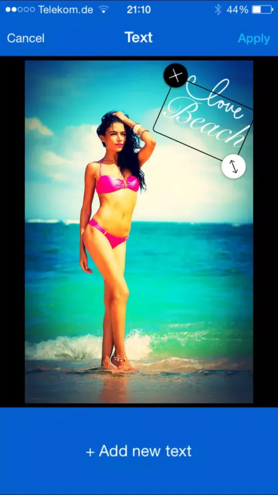 Tangkapan skrin PhotoTune - The professional photo editor for iPhone and iPad