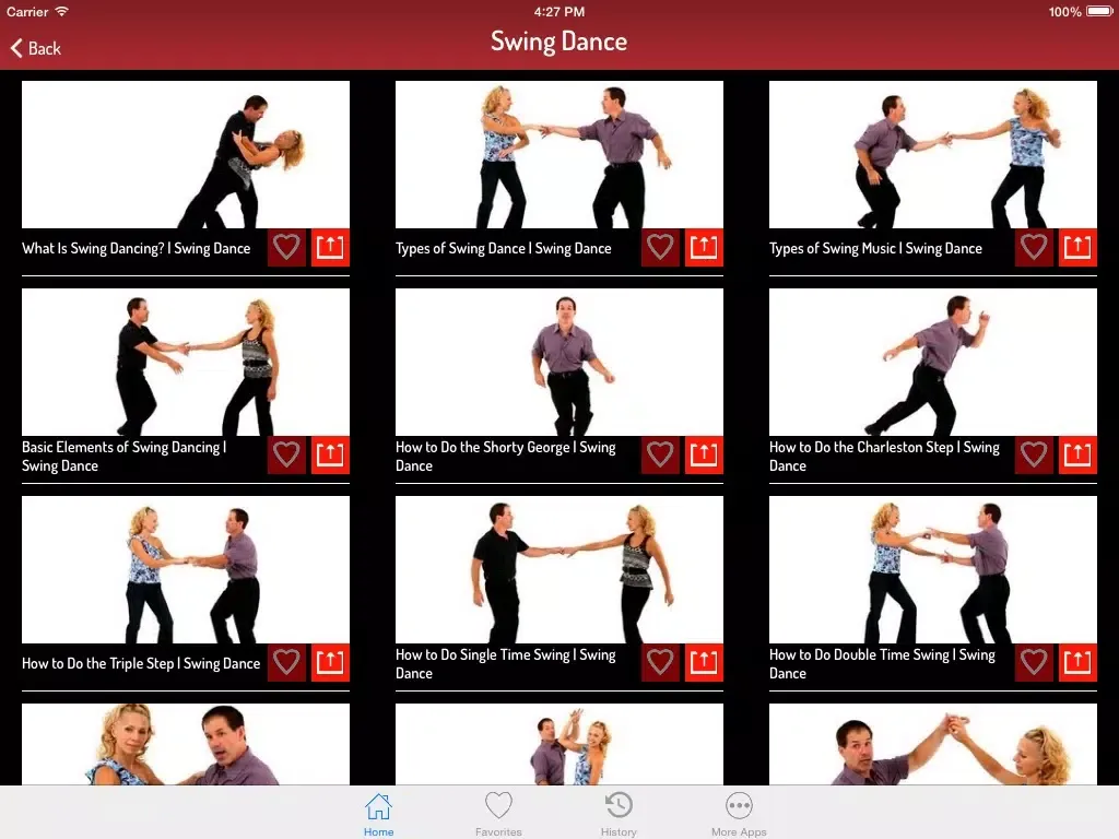 How To Dance - Hip Hop, Break Dance, Belly, Salsa, Jazz, and more iPad 應用截圖