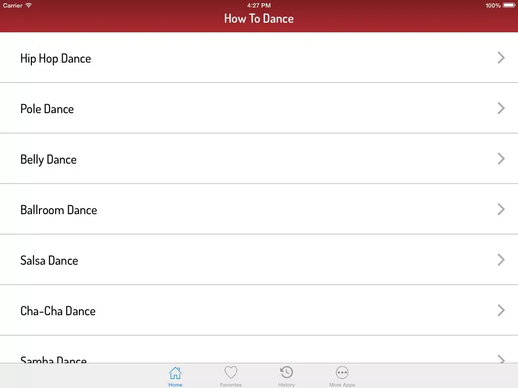 How To Dance - Hip Hop, Break Dance, Belly, Salsa, Jazz, and more iPad 應用截圖