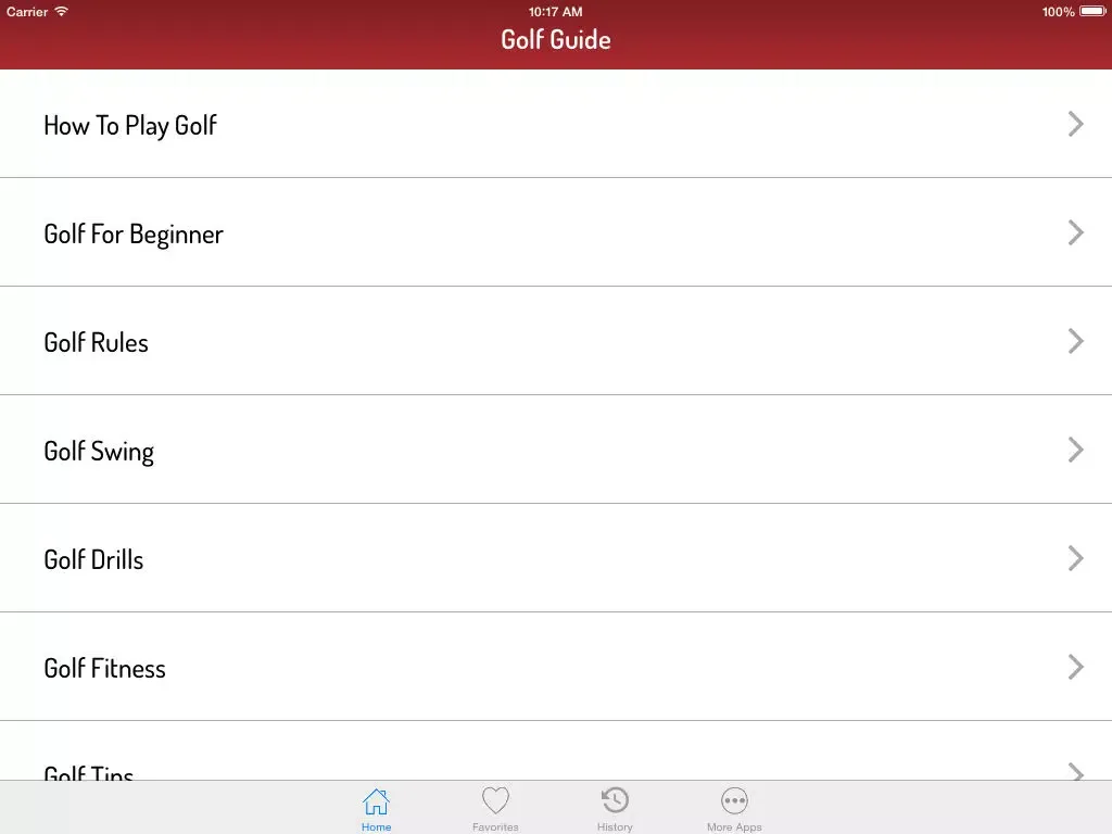 Скриншоты How To Play Golf - Golf Lessons iPad 