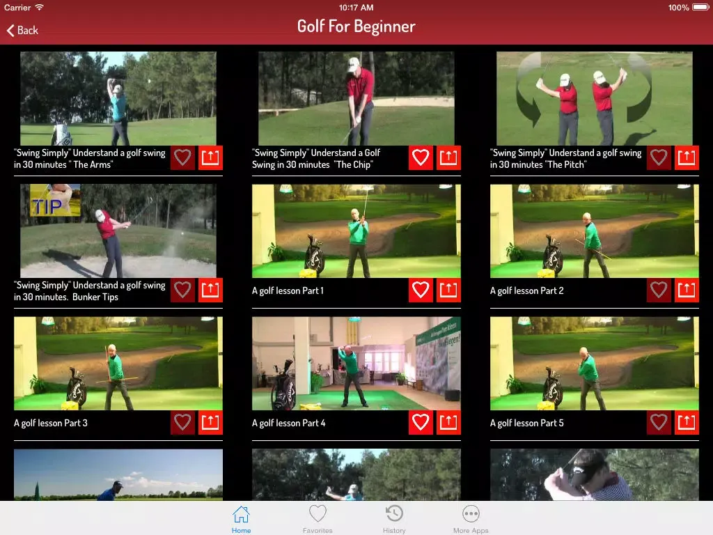 Скриншоты How To Play Golf - Golf Lessons iPad 