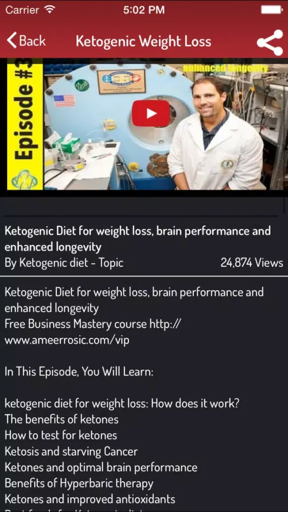 Capturas de pantalla de Ketogenic Diet Guide - Low Carb Diet