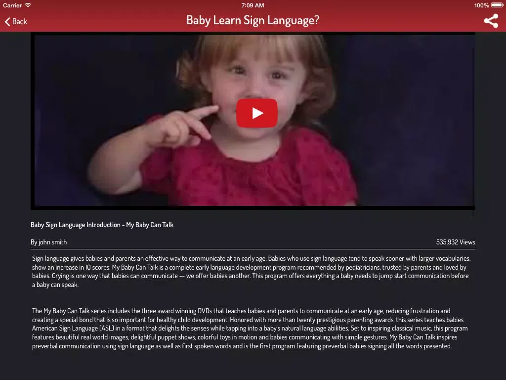 Sign Language Guide - American Sign Language Learning Signs iPad  سکرین شاٹس