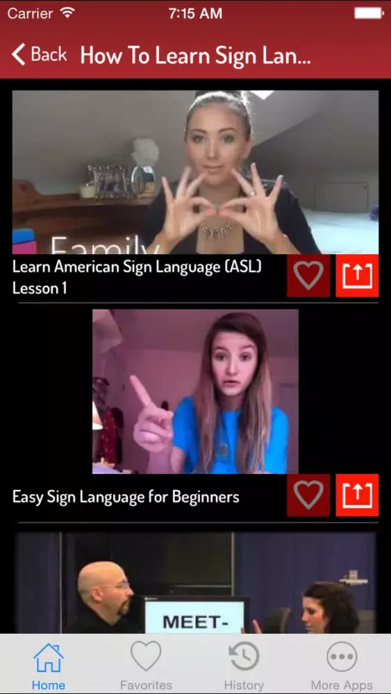 Sign Language Guide - American Sign Language Learning Signs سکرین شاٹس