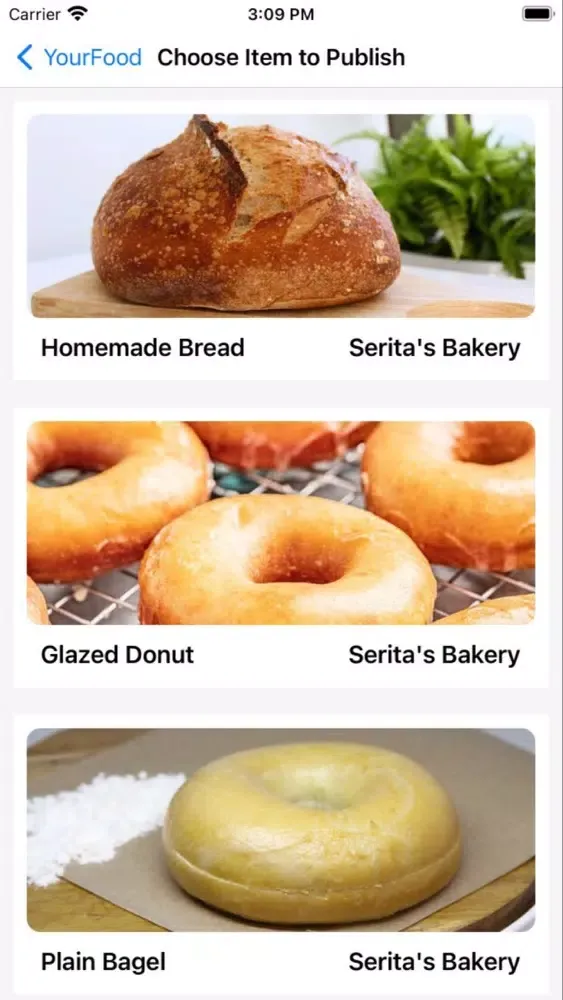Screenshot di Your-Food-Store