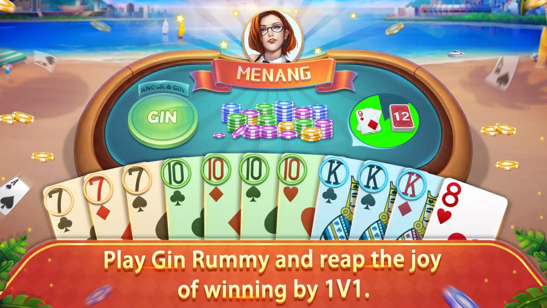Gin Rummy應用截圖