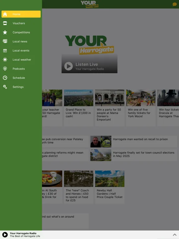 Captures d'écran de Your Harrogate iPad 