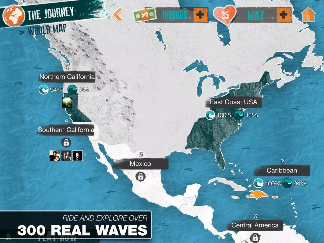 The Journey - Surf Game iPad  Screenshots
