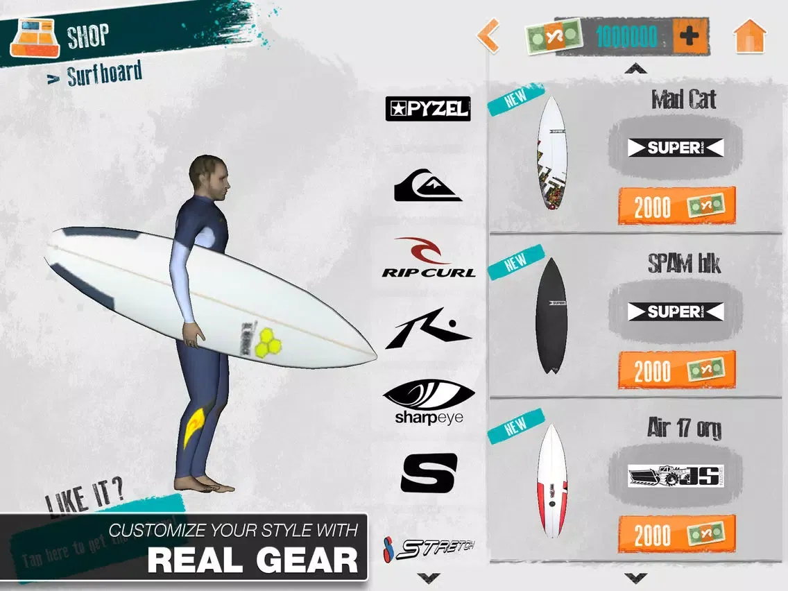 The Journey - Surf Game iPad  Screenshots