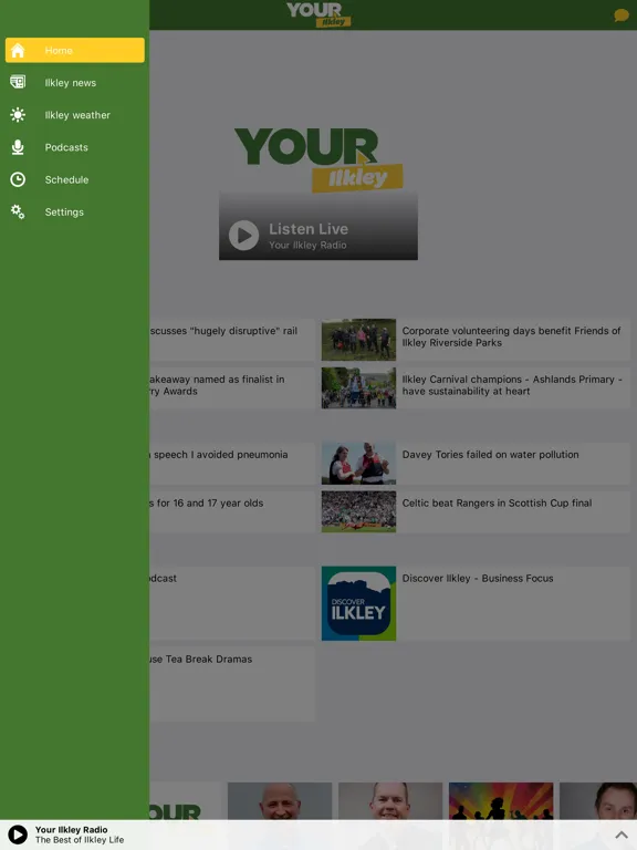 Скриншоты Your Ilkley iPad 