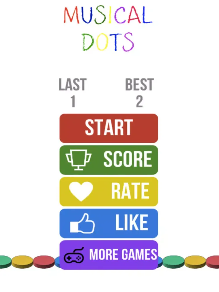 Скриншоты Musical Dots - Arcade iPad 