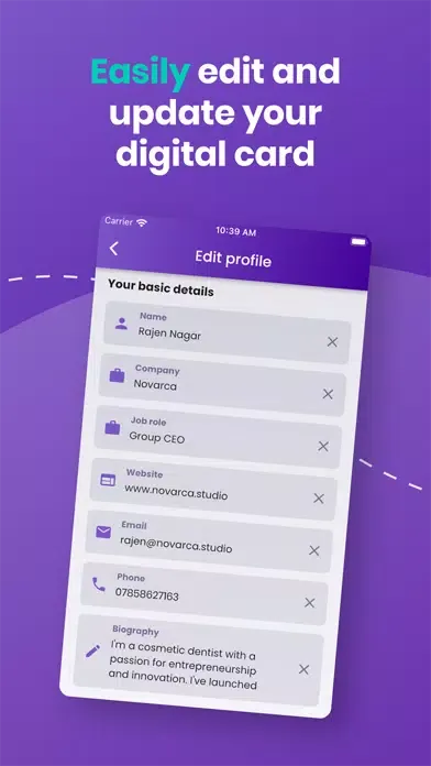 Tangkapan skrin Octo App
