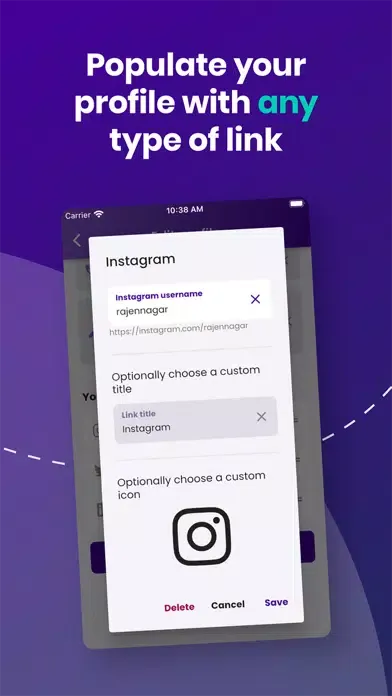 Tangkapan skrin Octo App