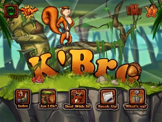 K'Bro Emotional Resiliency App iPad  Screenshots