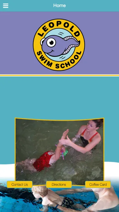 Capturas de tela do Leopold Swim School
