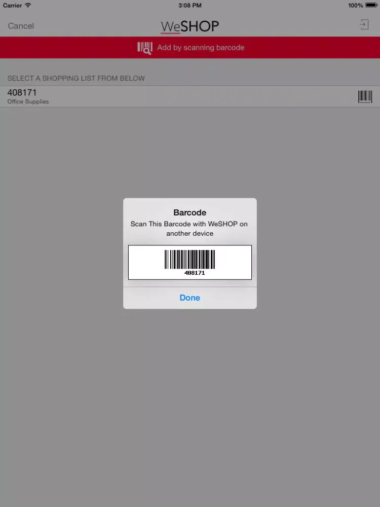 WeSHOP - Shop Together iPad  Ekran Görüntüleri