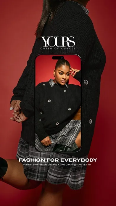 Yours Clothing | Curve Fashion سکرین شاٹس