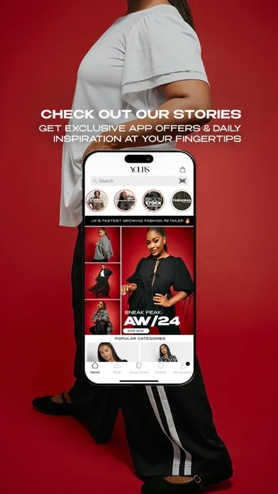 Yours Clothing | Curve Fashion سکرین شاٹس