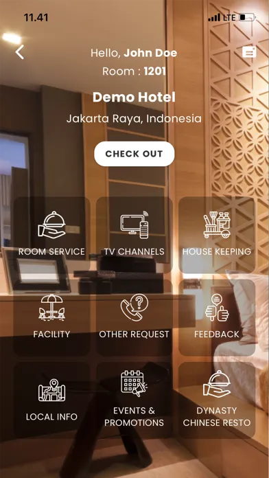 Servio - Hotel Service App应用截图