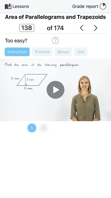 ACT ® Math Prep スクリーンショット