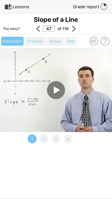 Intermediate Algebra Screenshots