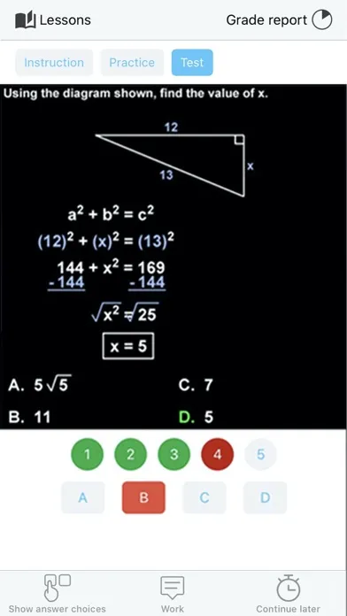 Capturas de pantalla de PSAT