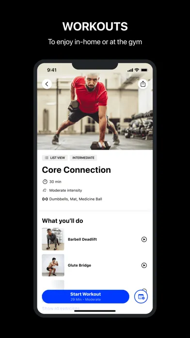 Ảnh chụp màn hình của 24GO by 24 Hour Fitness