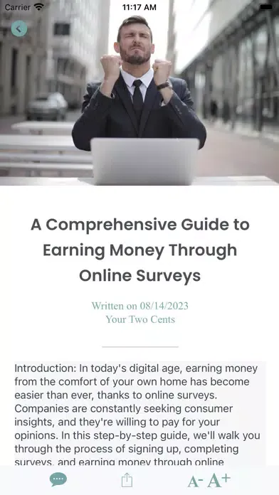 Capturas de tela do Your Two Cents - Paid Surveys