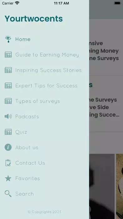 Capturas de tela do Your Two Cents - Paid Surveys