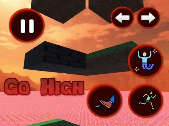 Ảnh chụp màn hình của Jump to Avoid Lava iPad 