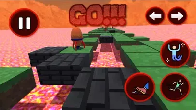 Ảnh chụp màn hình của Jump to Avoid Lava