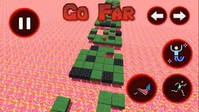 Ảnh chụp màn hình của Jump to Avoid Lava