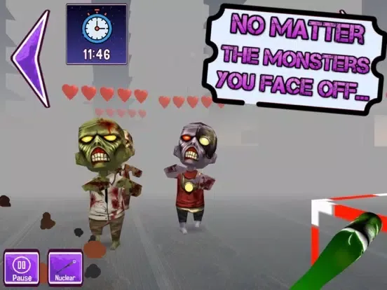 Zombie Baseball 3D iPad  سکرین شاٹس