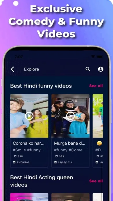 YouSay Short News App Ekran Görüntüleri