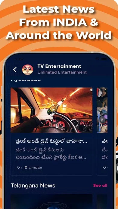 YouSay Short News App Ekran Görüntüleri