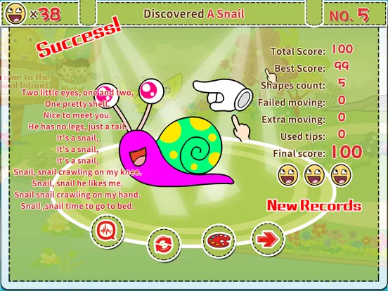 Capturas de pantalla de Animals' Color Shape Puzzle 2+ iPad 