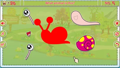 Capturas de pantalla de Animals' Color Shape Puzzle 2+